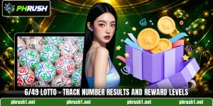 6/49 Lotto - Track Number Results And Reward Levels