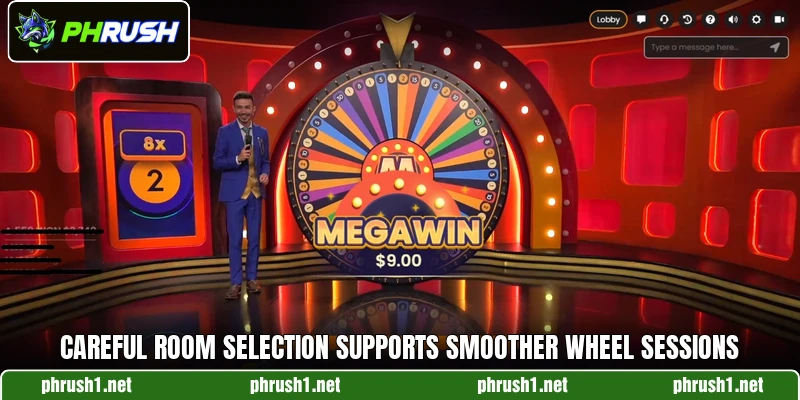 Careful room selection supports smoother wheel sessions