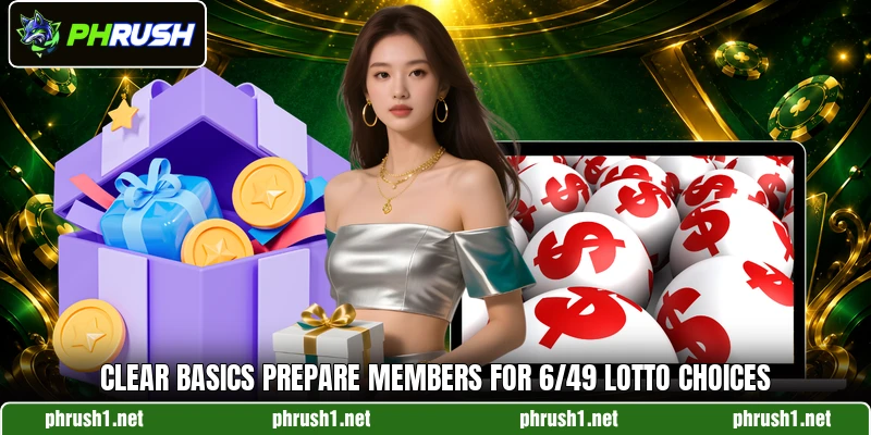 Clear basics prepare members for 6/49 lotto choices