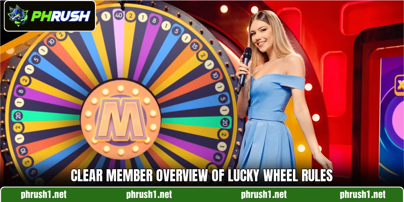 Clear member overview of Lucky Wheel rules