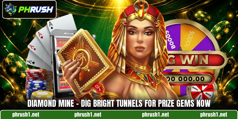 Diamond Mine - Dig Bright Tunnels For Prize Gems Now