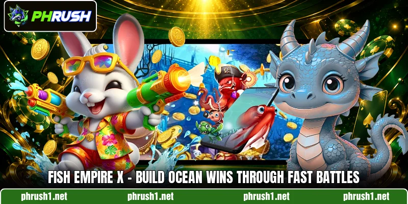 Fish Empire X - Build Ocean Wins Through Fast Battles
