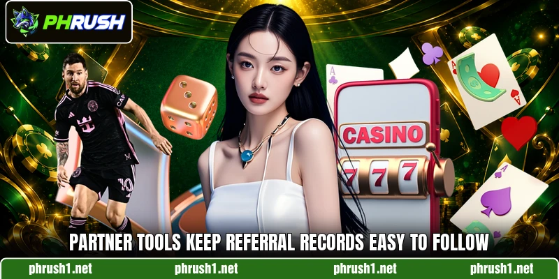 Partner tools keep referral records easy to follow
