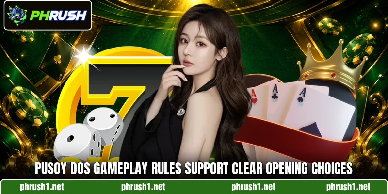 Pusoy dos gameplay rules support clear opening choices