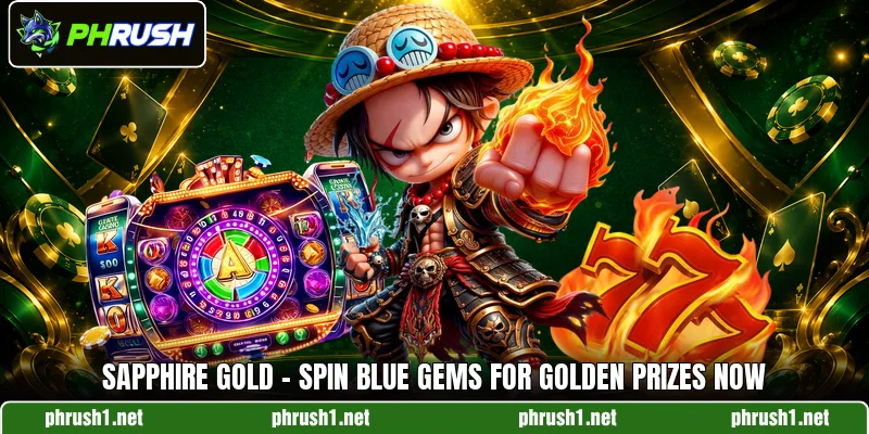 Sapphire Gold - Spin Blue Gems For Golden Prizes Now