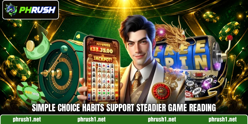 Simple choice habits support steadier game reading
