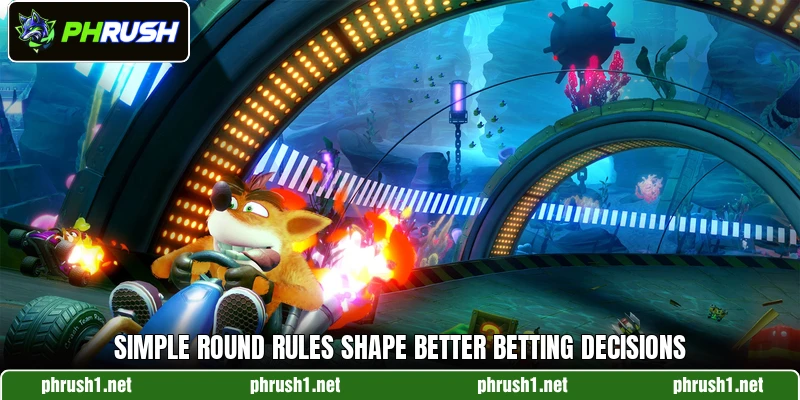 Simple round rules shape better betting decisions